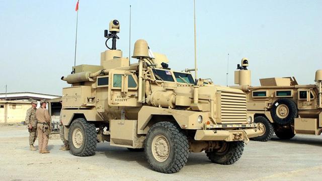 MRAP «Cougar» на вооружении армии США в Ираке