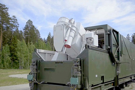 На фото боевой лазерный комплекс «Пересвет». Фото сайта mil.ru
