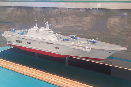 На фото модель десантного корабля типа «Прибой» на выставке «Армия 2015». Фото Артем Ткаченко\ru.wikipedia.org