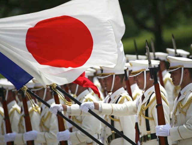 Военнослужащие японских сил самообороны