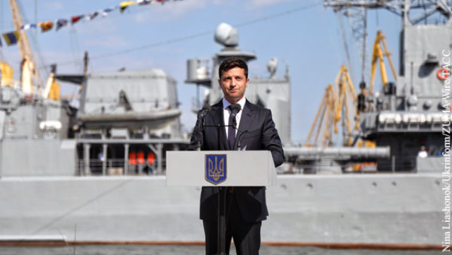 На осуществление планов Зеленского по строительству баз ВМС у Украины нет денег