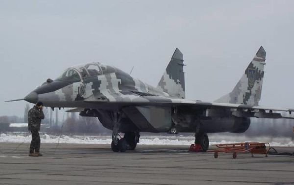 Истребитель МиГ-29 ВВС Украины