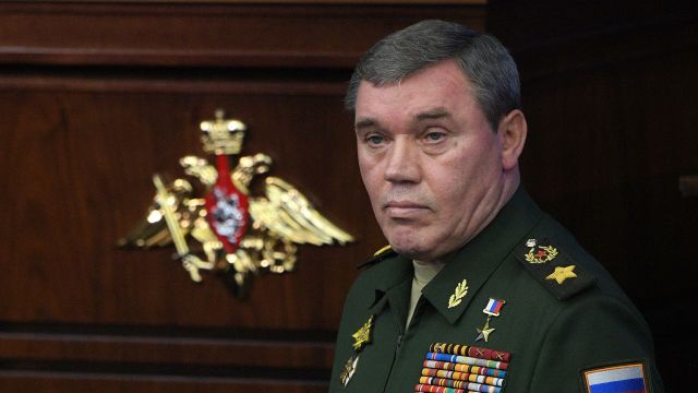 Начальник Генерального штаба Вооруженных сил - первый заместитель министра обороны России, генерал армии Валерий Герасимов