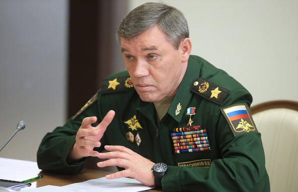 Начальник Генерального штаба Вооруженных сил РФ генерал армии Валерий Герасимов