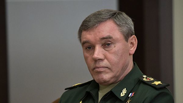 Начальник Генерального штаба Вооруженных сил РФ генерал Валерий Герасимов
