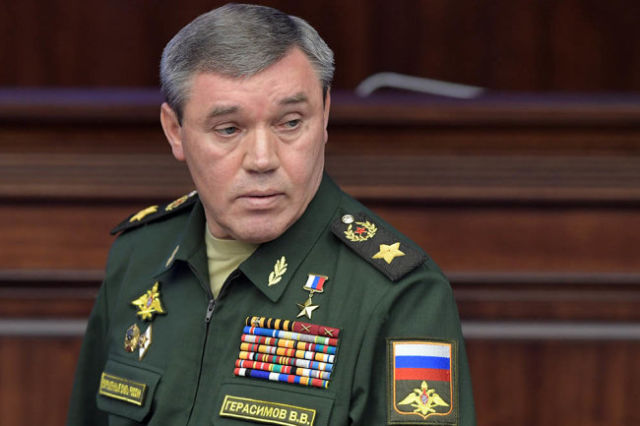 Начальник Генерального штаба Вооруженных сил России генерал армии Валерий Герасимов.