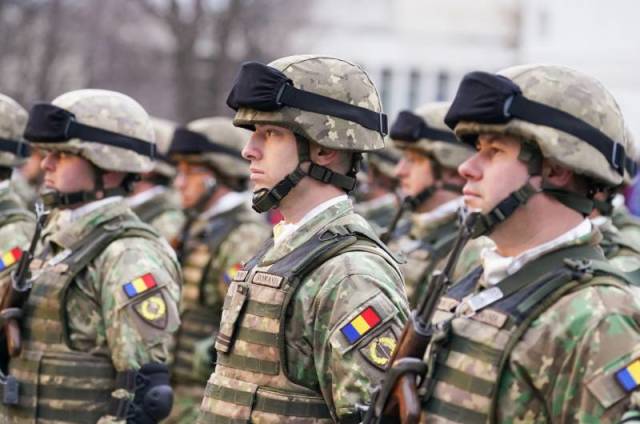 Военнослужащие ВС Румынии