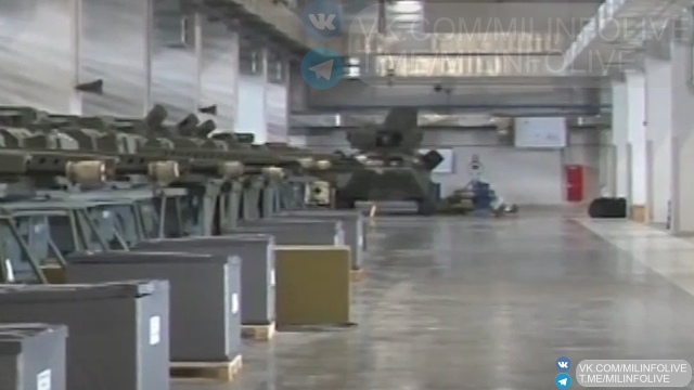 Необитаемые боевые модули БМ-30-Д "Спица" (32В01) в цеху АО "ЦНИИ "Буревестник"