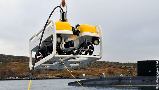 Необитаемый подводный аппарат «Марлин-350»