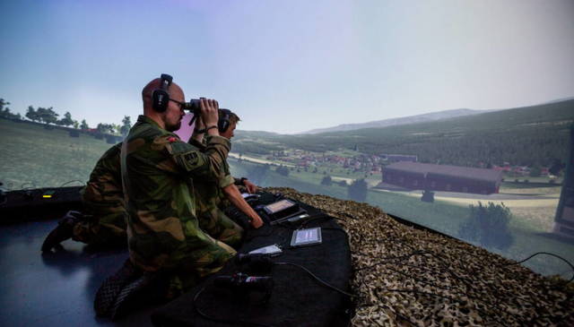 Норвежский боевой симулятор авиационных наводчиков