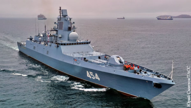 Новейший фрегат «Адмирал Горшков» стал одной из платформ для испытания ракет «Циркон»