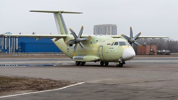 Новейший российский легкий военно-транспортный самолет Ил-112В