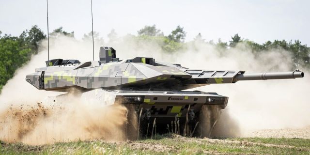 Новый немецкий танк Пантера