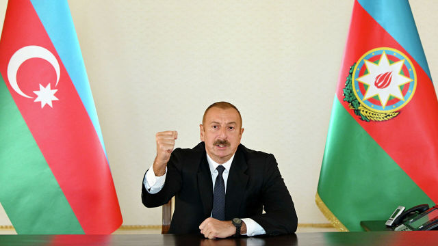 Обращение Президента Азербайджана Ильхама Алиева в связи с ситуацией с Арменией, 27 сентября