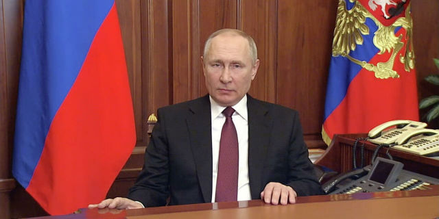 Обращение президента РФ В. Путина