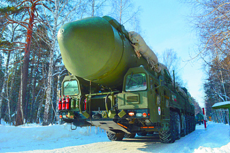 Общая площадь позиционных районов Владимирского ракетного объединения составляет 360 тысяч квадратных километров. Фото Министерства обороны РФ