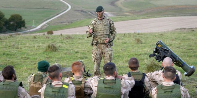 Обучение украинских солдат на военной базе в Великобритании. 12 октября 2022 года
