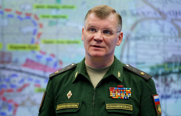 Официальный представитель министерства обороны РФ генерал-майор Игорь Конашенков