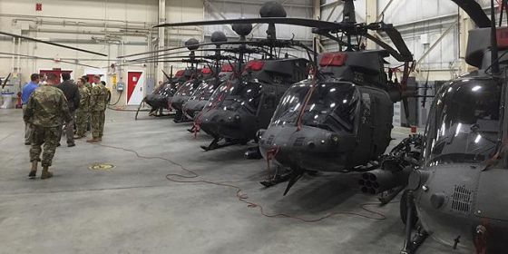 Вертолеты Bell OH-58D