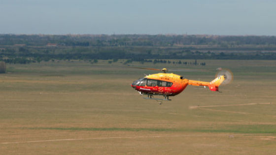 Опционально пилотируемый вариант вертолета EC145