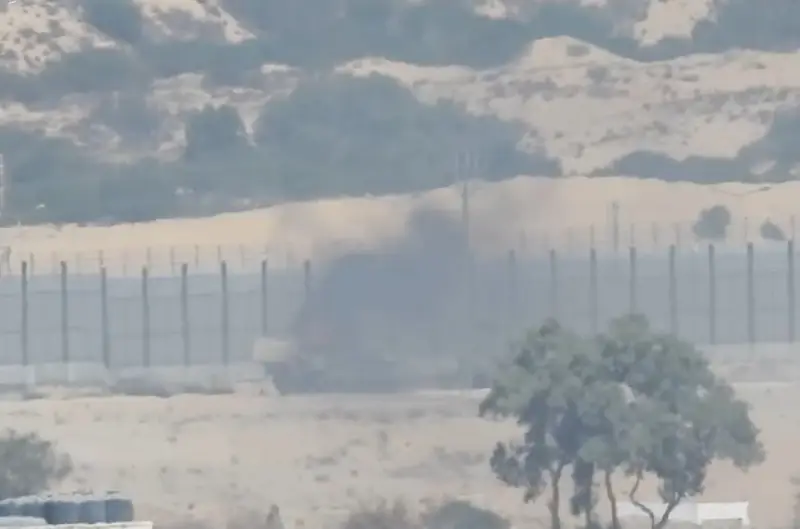 Footage of the use of the Chinese Red Arrow ATGM by Hamas on Israeli ...