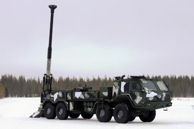 New Finnish 155 mm self-propelled howitzer - ВПК.name