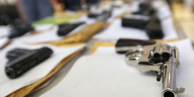 Оружие, конфискованное за год полицией Чикаго