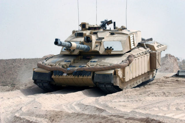 Основной боевой танк Challenger 2.