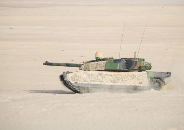 Основной боевых танков Leclerc
