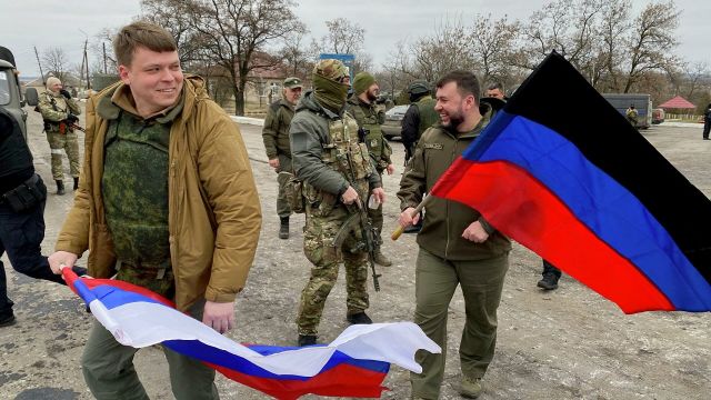 Освобождение села Гранитное силами армии ДНР