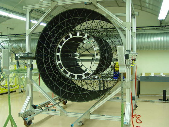 Фото сухой сборки BSS в CERN