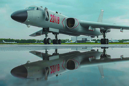 Пекин продолжает развивать линейку самолетов типа Ту-16 на протяжении более 70 лет. Фото с сайта www.mil.ru