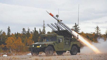 Пентагон поставил первую партию зенитных ракетных систем NASAMS на театр боевых действий. Фото с сайта www.forsvaret.no