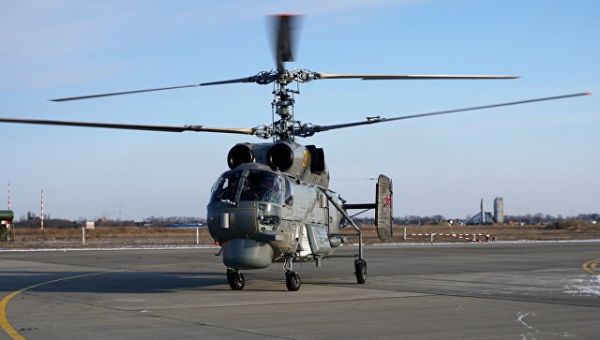 Передача нового вертолета КА-27М. Архивное фото