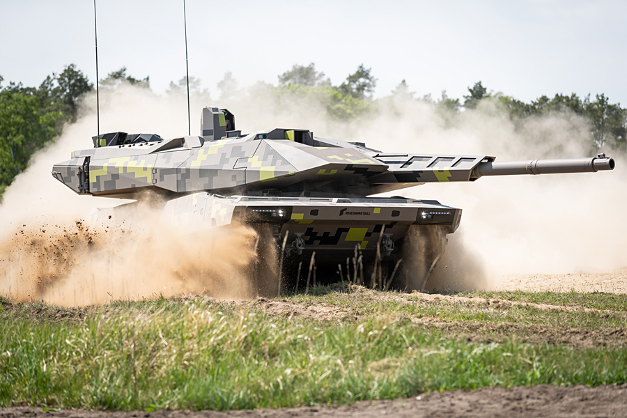 The promising KF51 Panther tank of the German Rheinmetall group - ВПК.name