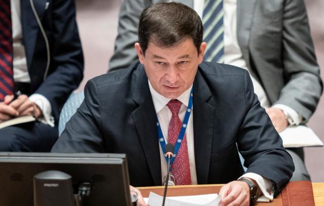 Первый заместитель постоянного представителя РФ при ООН Дмитрий Полянский
