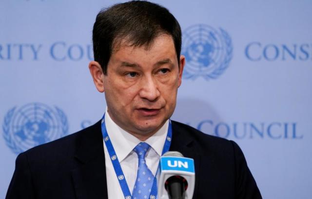 Первый заместитель постоянного представителя России при ООН Дмитрий Полянский