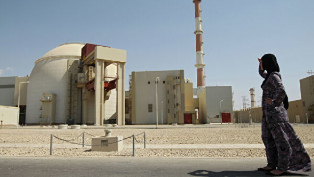 Первый энергоблок атомной электростанции "Бушер" в Иране