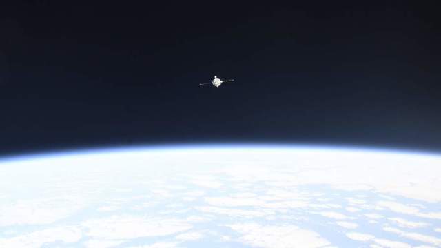 Пилотируемый корабль «Союз МС-20» с экипажем 20-й экспедиции посещения Международной космической станции в 16:40:44 мск в автоматическом режиме пристыковался к малому исследовательскому модулю «Поиск» российского сегмента МКС