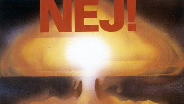 Плакат "NEJ"