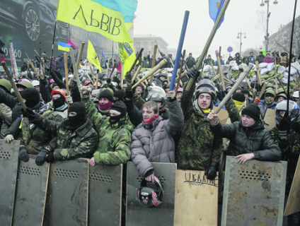 По большому счету Москва выиграла от украинского майдана 2014 года. Фото Reuters