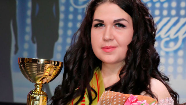 Победительница конкурса «Краса полиции» в Курской области Ирина Ходыревская