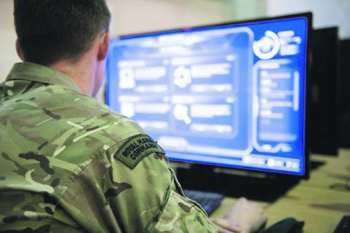 Подразделение британских кибервойск. Фото с сайта www.gov.uk