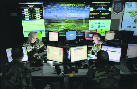 Подразделение кибервойск США. Фото с сайта www.af.mil