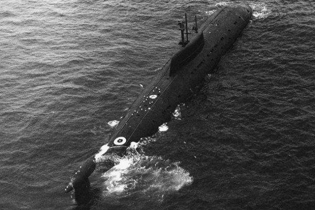Подводная лодка проекта 945 "Барракуда".
