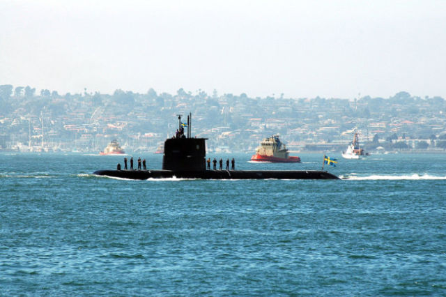 Подводная лодка "Готланд".