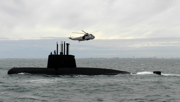 Подводная лодка Сан-Хуан ВМС Аргентины. Архивное фото