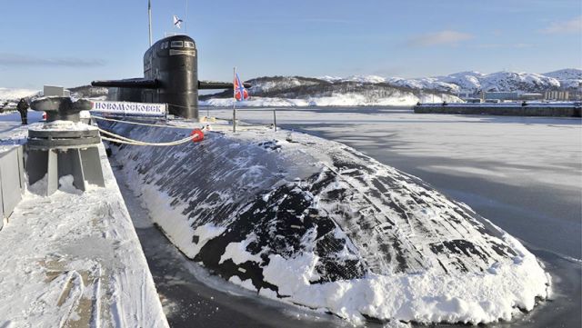 Подводная лодка К-407 "Новомосковск"