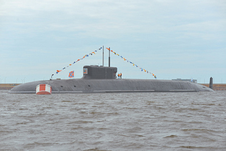 Подводные лодки проекта 955А считаются самыми совершенными в мире носителями баллистических ракет морского старта. Фото Владимира Карнозова