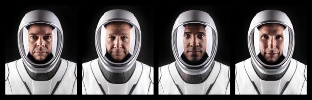 Портреты главных и запасных астронавтов NASA.